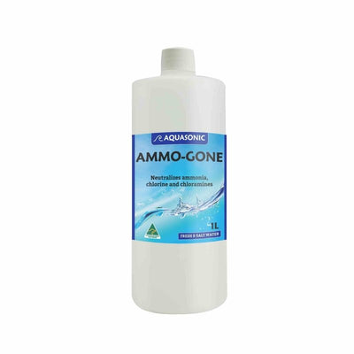 Ammo - gone (ex Chlormon) Water Conditioner 1 Litre (100cm) - Just For Pets Australia