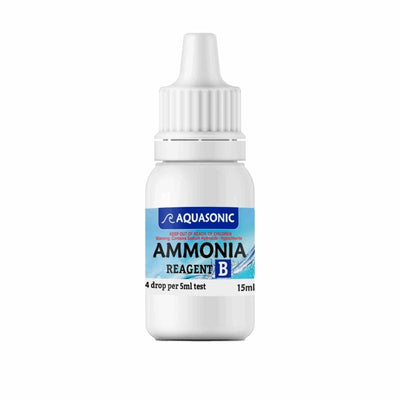 Ammonia 15ml - Reagent B (21cm) - Just For Pets Australia