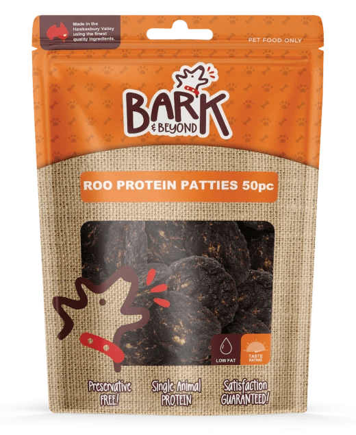 Bark and Beyond ROO PROTEIN PATTIES 50PC