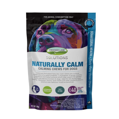 Crooked Lane Solutions Naturally Calm 80g - Just For Pets Australia