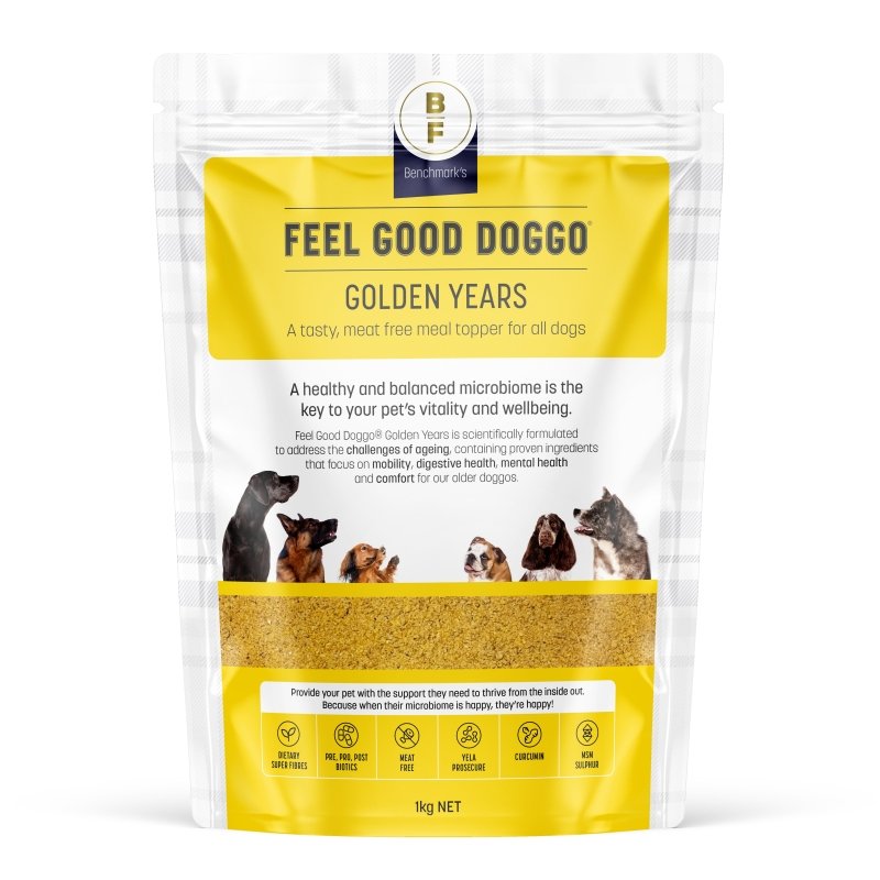 Feel Good Doggo Golden Years Meal Topper Dog Supplement