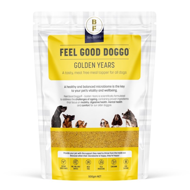 Feel Good Doggo Golden Years Meal Topper Dog Supplement