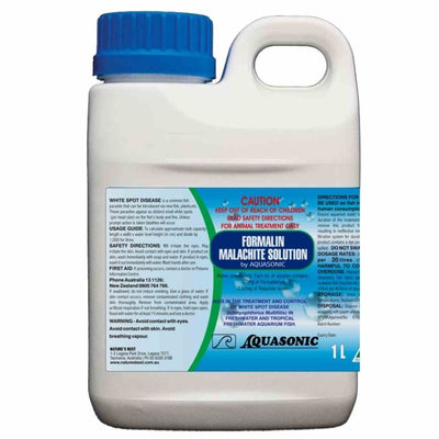 Formalin/malachite Soln 1l (100) - Just For Pets Australia