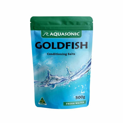 Goldfish Conditioning Salts 500gm Bag (50cm) - Just For Pets Australia