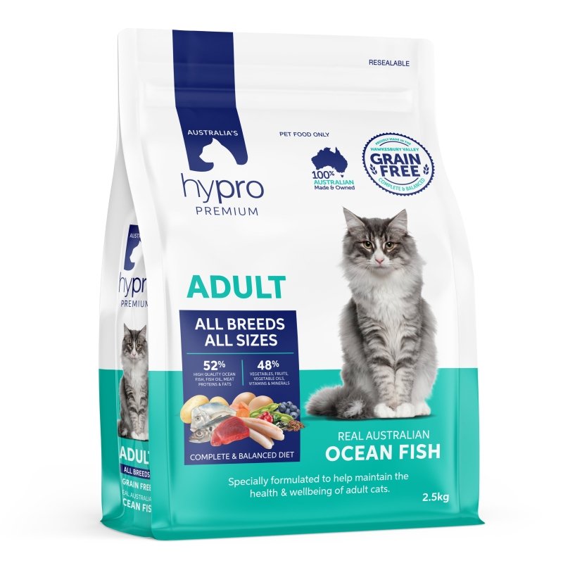 Hypro Premium Grain Free Ocean Fish Cat Dry Food