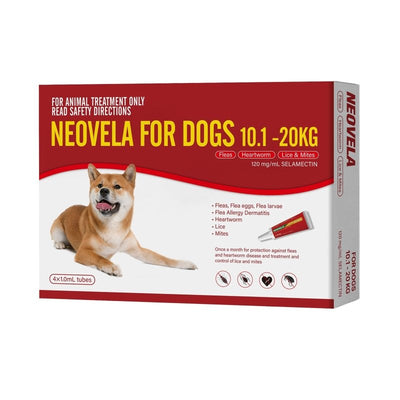 Neovela For Dogs 10.1 - 20kg 4 Pack - Just For Pets Australia