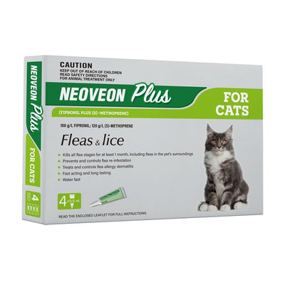 Neoveon Plus For Cats 4 Pack - Just For Pets Australia