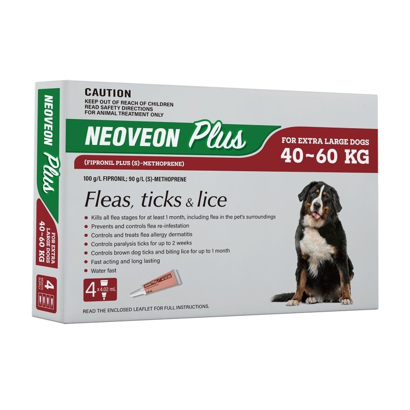 Neoveon Plus For Extra Large Dogs 40-60kg 4 Pack