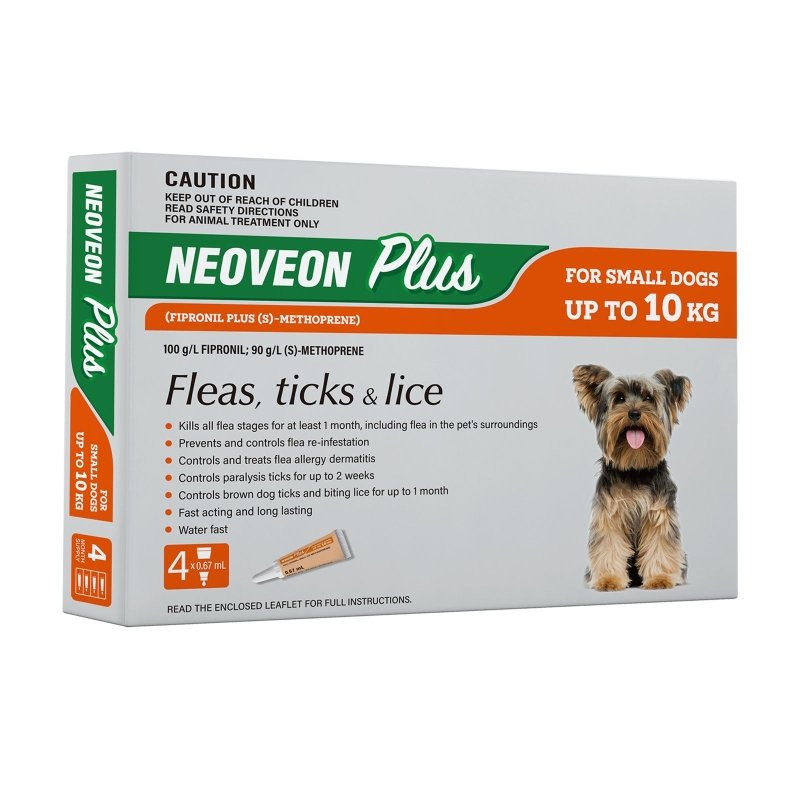 Neoveon Plus For Small Dogs Up To 10Kg 4 Pack