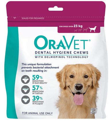 Oravet Dental Chews Large over 23kg 14 Pack