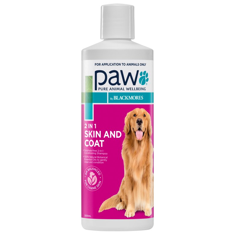 PAW 2 In 1 Conditioning Shampoo 500ml