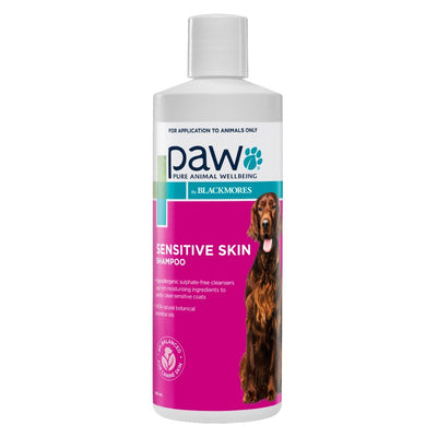 PAW Sensitive Skin Shampoo 500ml - Just For Pets Australia