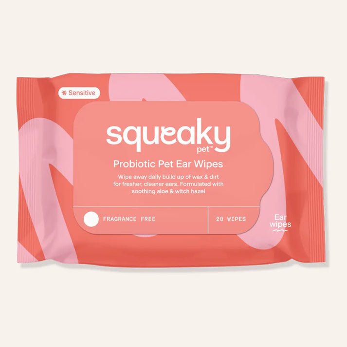 Sensitive Probiotic Pet Ear Wipes 20 Pack