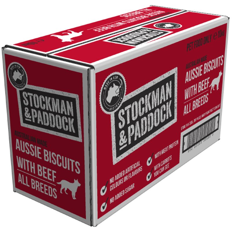 Stockman & Paddock Dog Biscuits 10kg