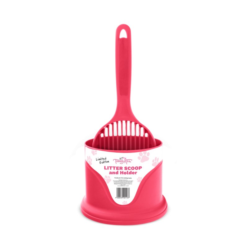 Trouble & Trix Litter Scoop & Holder