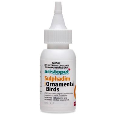 Aristopet Sulphadim for Ornamental Birds 50ml