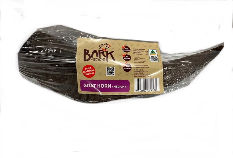 Bark and Beyond GOAT HORNS (MEDIUM) 20-25CM