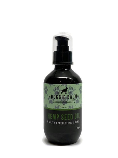 DoggieBalm Organic Hemp Seed Oil 200ml - Just For Pets Australia