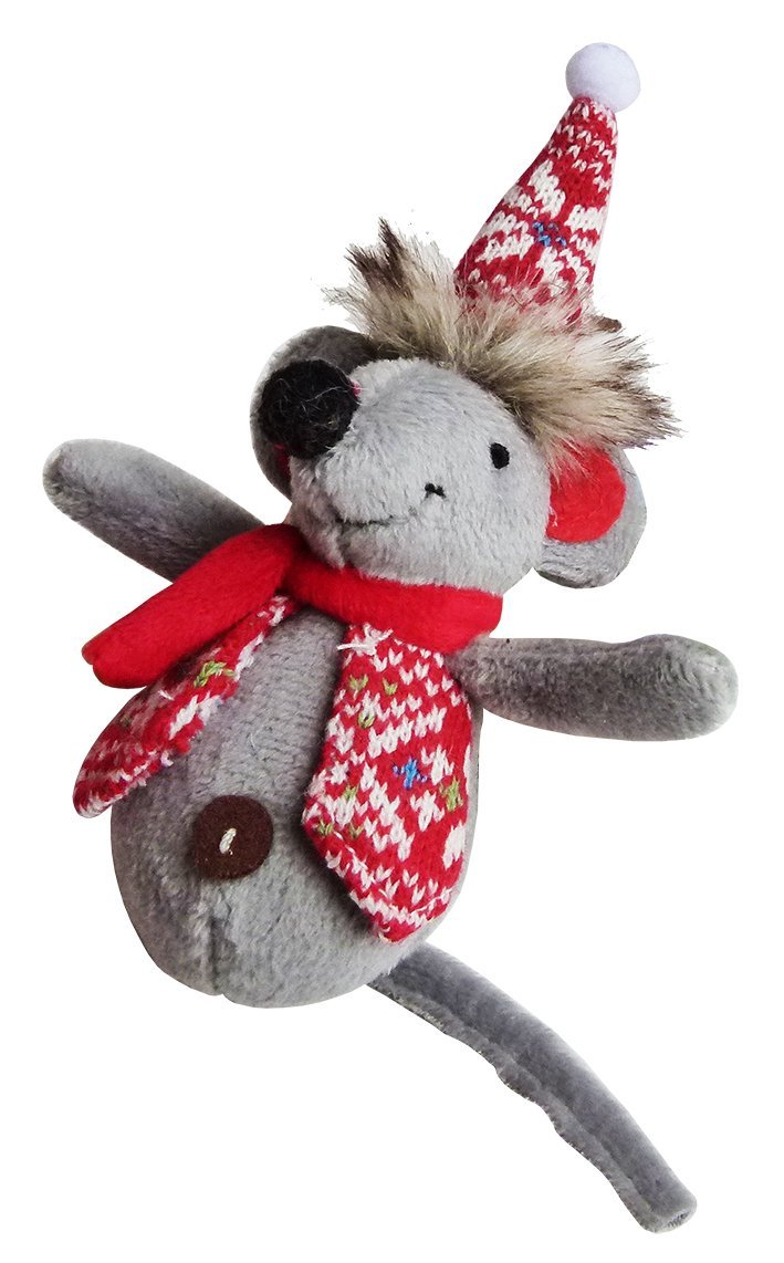 K9 Homes Christmas Mouse with Scarf