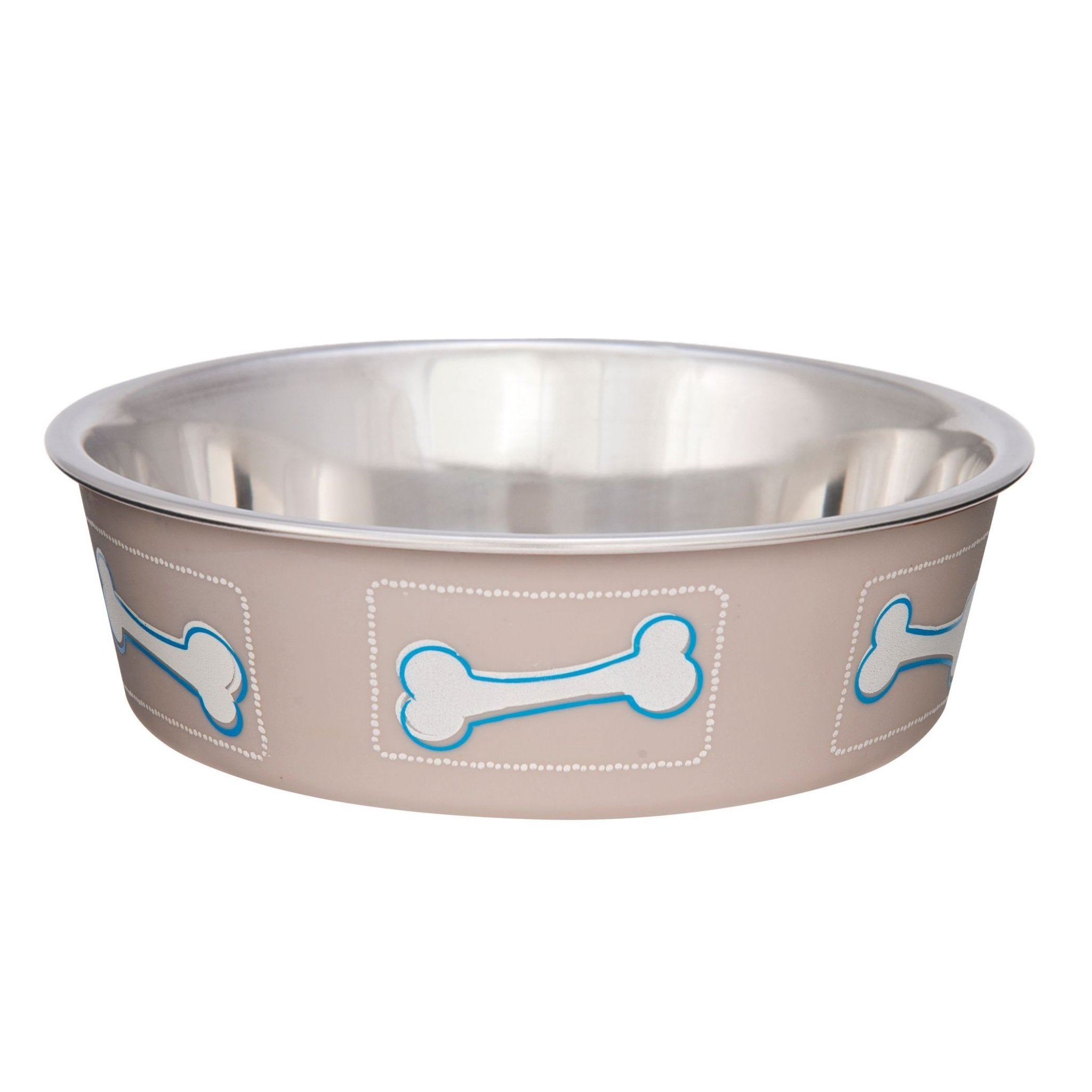 Loving Pets Bella Bowls Coastal Taupe