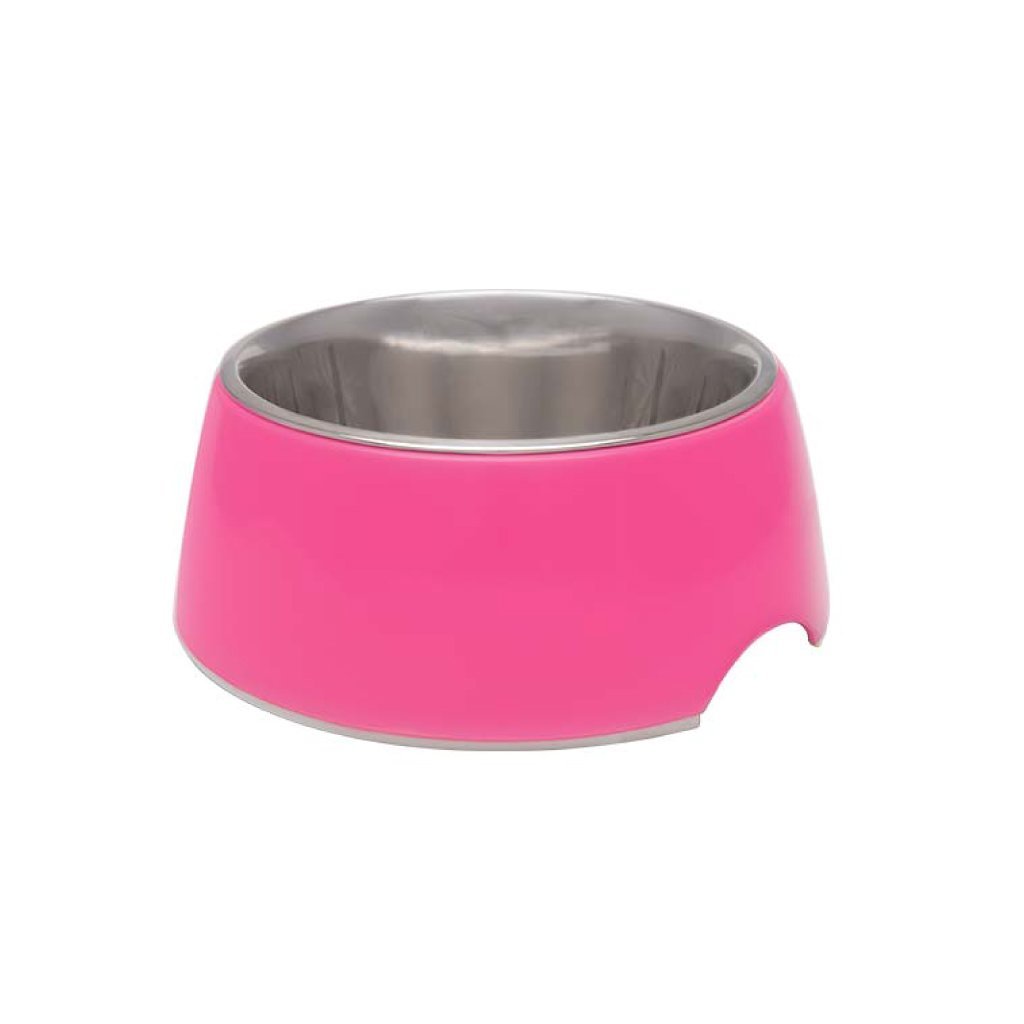 Loving Pets Retro Bowl Hot Pink